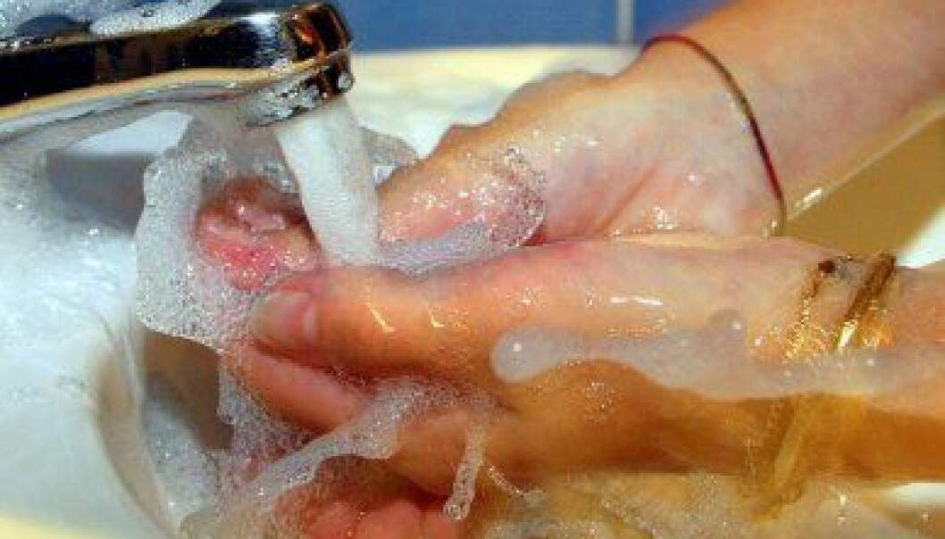 Skam bedrer håndvasken