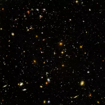 "Hubble Ultra Deep Field. (Foto: ESA/NASA)"