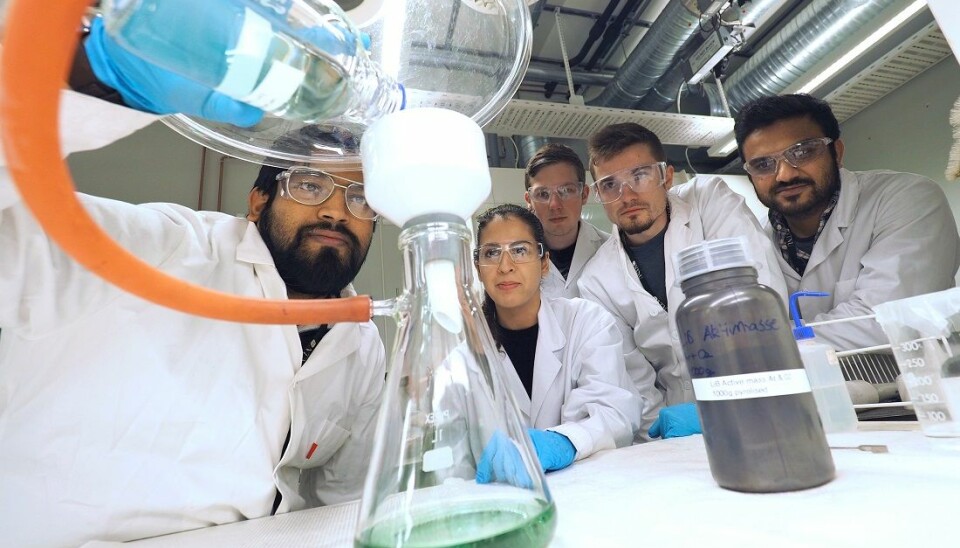 From the laboratory: Postdoc Sulalit Bandyopadhyay, intern Andreas Stoffel from IAESTE and RMIT University, Melbourne, and master’s students José Paulino Peris Sastre, Neshat Zahraie andZeeshan Ali.