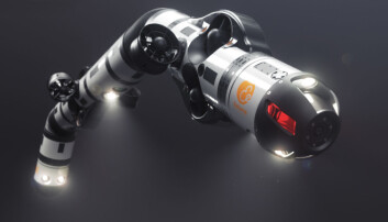 Slangerobot fra Eelume. Slangerobot fra Eelume.