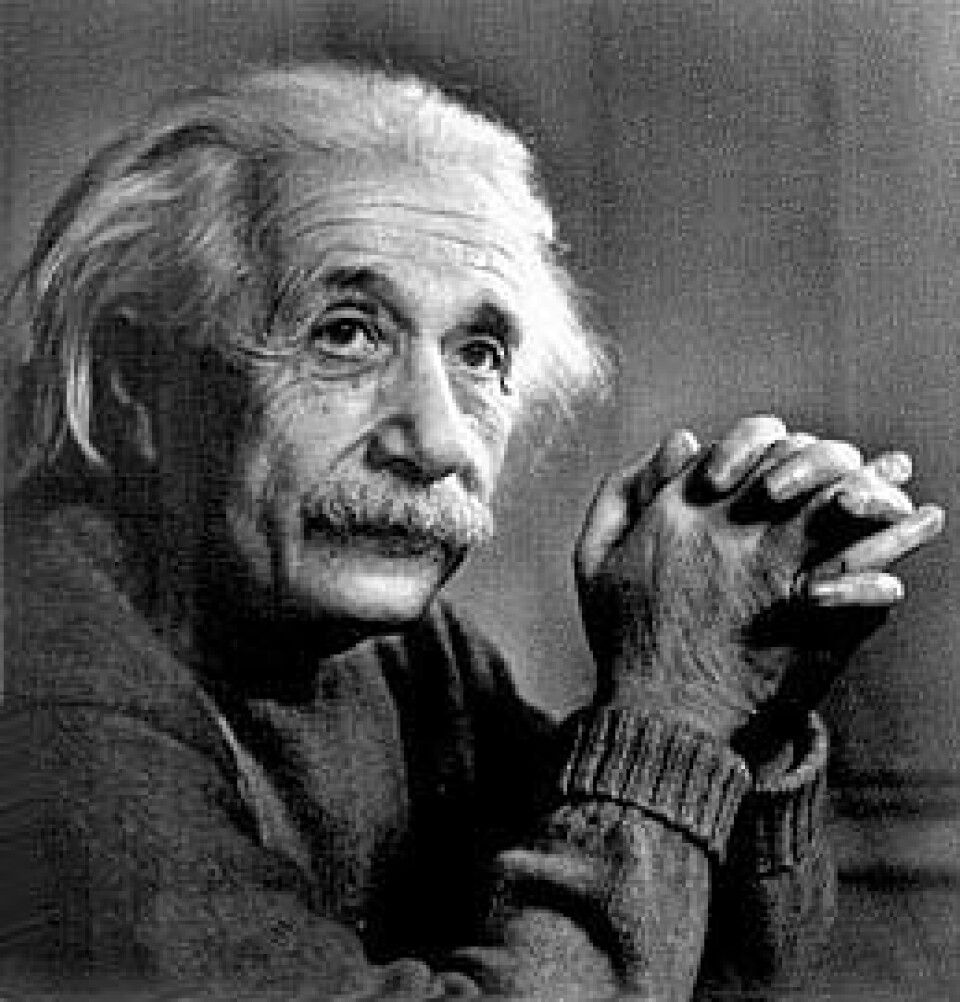 'Verdens fysikkår feirer Albert Einstein'