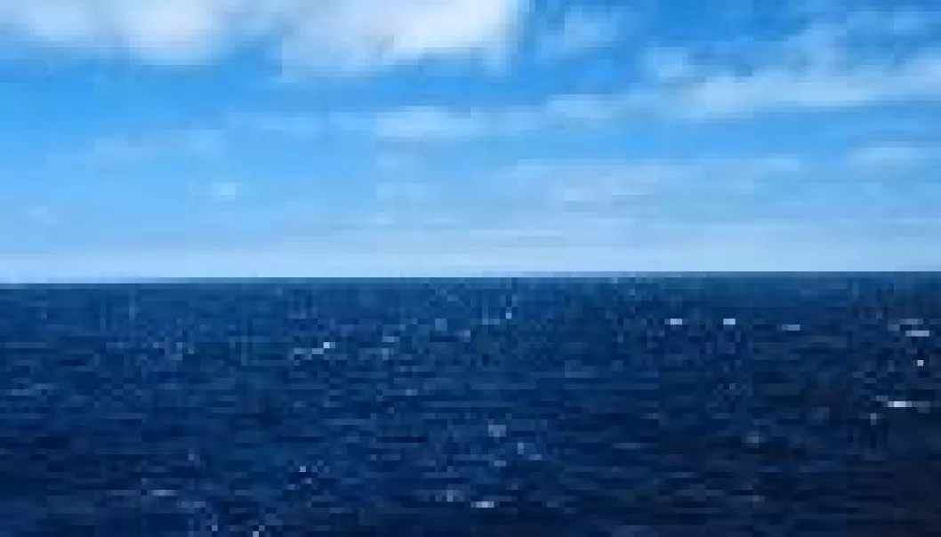 CO2-opptaket i havet svekkes