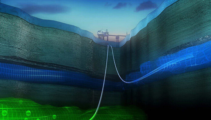 This visualization illustrates how CO2 is injected into a subsea geologic formation at the Sleipner field. Equinor began injecting CO2 into the formation in 1996. More than 20 million tonnes of CO2 have been injected into the formation since then. This is the equivalent to the annual emissions from 10 million cars. This visualization illustrates how CO2 is injected into a subsea geologic formation at the Sleipner field. Equinor began injecting CO2 into the formation in 1996. More than 20 million tonnes of CO2 have been injected into the formation since then. This is the equivalent to the annual emissions from 10 million cars.