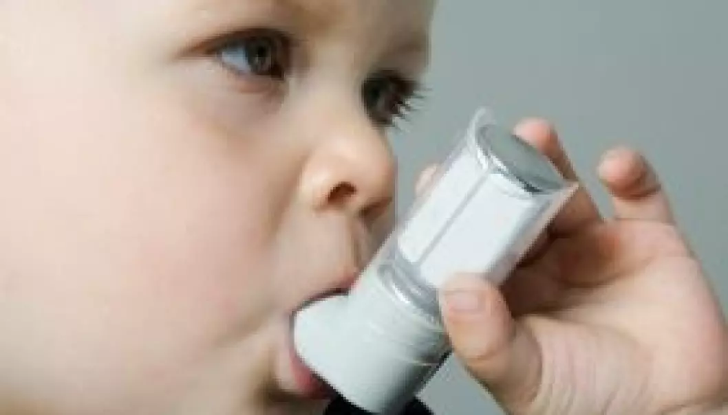 Mest astmamedisin blant de små