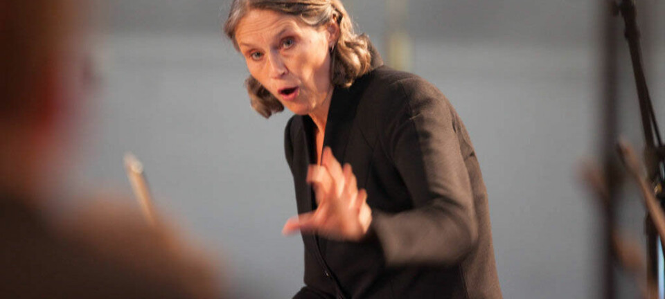 Grete Pedersen er dirigent for Det norske solistkor. Henrik Dvergsdal