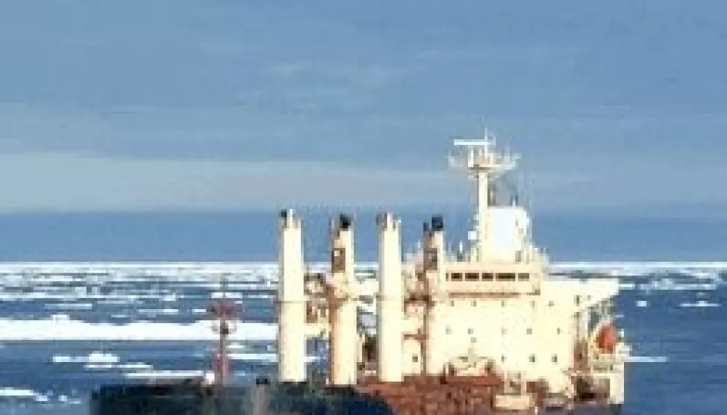 Spår økt skipstrafikk i Arktis