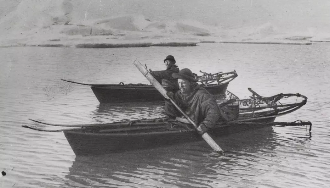 Kajakkene var uvurderlige for Fridtjof Nansen og Hjalmar Johansen under deres forsøk på å nå Nordpolen.