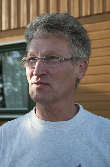 Rådgiver Gustav A. Karlsen i Norsk landbruksrådgivning Lofoten er engasjert i arbeidet med utviklingen av landbruket i Lofoten og Vestvågøy kommune. Han er også daglig leder i Lofotlam SA. (Foto: Lars Sandved Dalen / Skog og landskap) Rådgiver Gustav A. Karlsen i Norsk landbruksrådgivning Lofoten er engasjert i arbeidet med utviklingen av landbruket i Lofoten og Vestvågøy kommune. Han er også daglig leder i Lofotlam SA. (Foto: Lars Sandved Dalen / Skog og landskap)