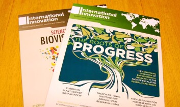 Bladet International Innovation tar betalt for å intervjue forskere. Kommunikasjonsfolkene ved forskernes egne institusjoner er skeptiske til den typen formidling. (Foto: Hanne Østli Jakobsen) Bladet International Innovation tar betalt for å intervjue forskere. Kommunikasjonsfolkene ved forskernes egne institusjoner er skeptiske til den typen formidling. (Foto: Hanne Østli Jakobsen)