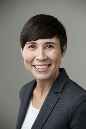 Forsvarsminister Ine Eriksen Søreide er opptatt av å bygge opp sikkerheten. (Foto: Torgeir Haugaard, FMS) Forsvarsminister Ine Eriksen Søreide er opptatt av å bygge opp sikkerheten. (Foto: Torgeir Haugaard, FMS)