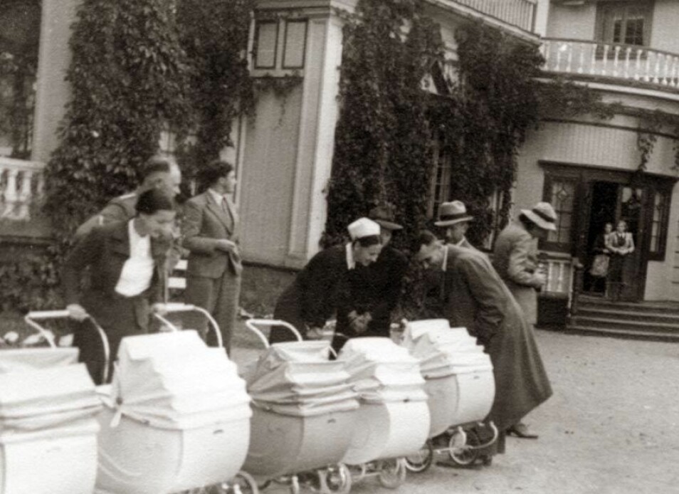 Det første Lebensbornhjemmet i Norge, Hurdal Verk, i september 1941, bare få uker etter åpningen. Dette var det første Lebensbornhjemmet som ble etablert utenfor Tyskland.