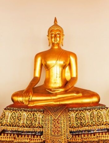 Buddha fremstilles nesten alltid i meditasjonspositur. (Foto: Nomad_Soul/Scanpix) Buddha fremstilles nesten alltid i meditasjonspositur. (Foto: Nomad_Soul/Scanpix)
