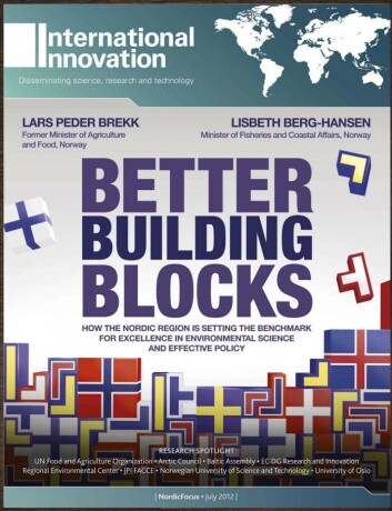 Nordic Focus-utgaven fra 2012 har bidrag fra 23 norske forskere, til over en halv million kroner totalt. (Foto: (Bilde: faksimile)) Nordic Focus-utgaven fra 2012 har bidrag fra 23 norske forskere, til over en halv million kroner totalt. (Foto: (Bilde: faksimile))