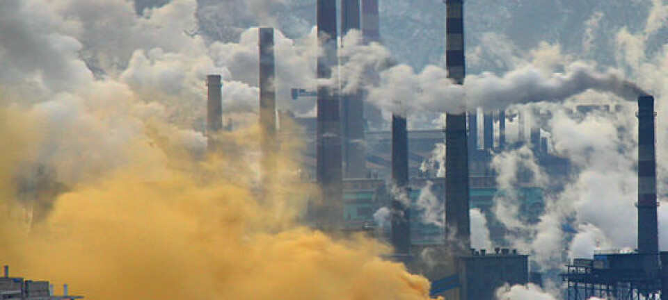 Benxi, stålindustri i Kina, februar 2013. Andreas/Wikimedia Commons