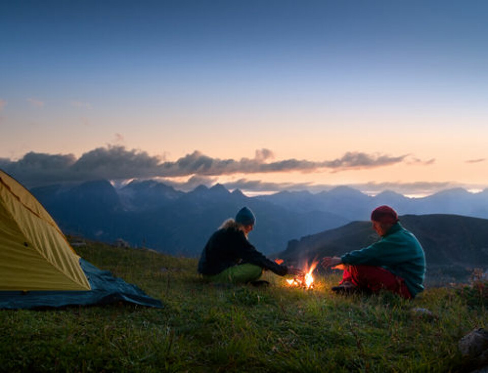 En uke i telt kan restille din indre døgnrytme. (Foto: iStockphoto)