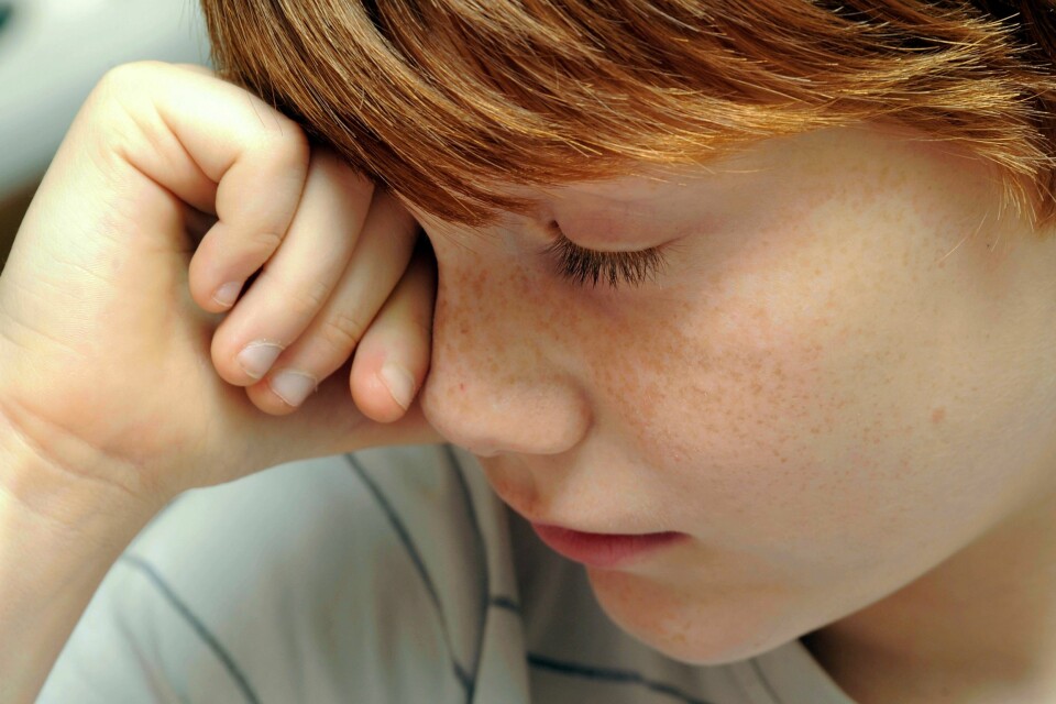 Kan høyt stressnivå hos barn også sette i gang autoimmune prosesserer i kroppen? (Illustrasjonsfoto: Colourbox)