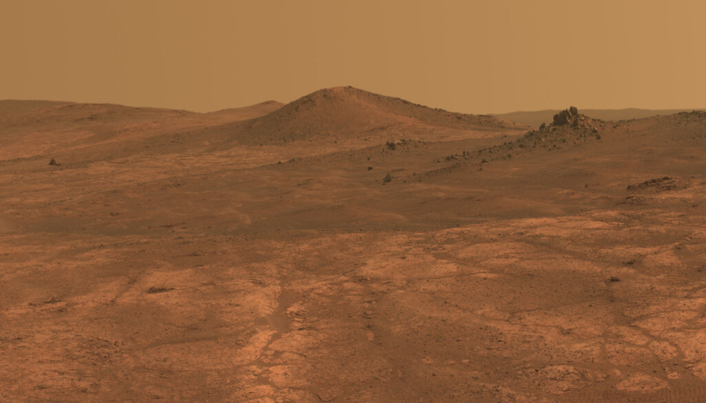 Utsikt på Mars. Utsikt på Mars.