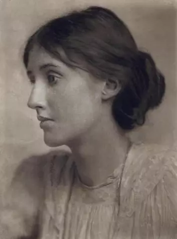 Virginia Woolf fotografert av George Charles Beresford i 1902. (Foto: Wikimedia commons)