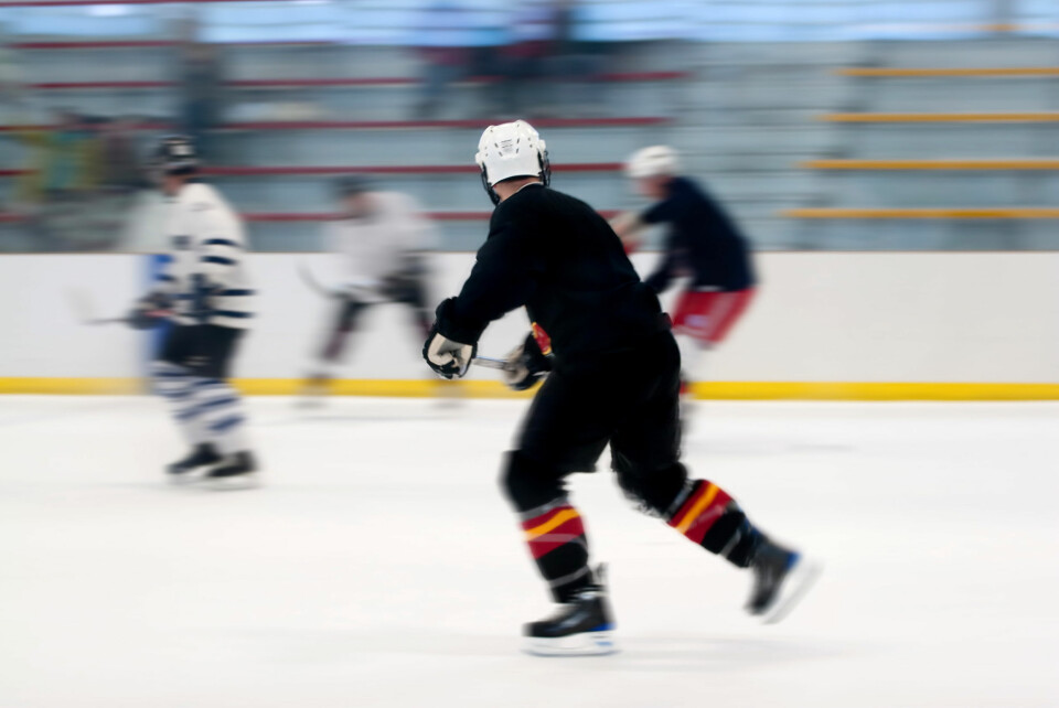 Den eksplosive spillestilen gjør at hockeyspillere kan dra nytte av kreatin-tilskudd. (Illustrasjonsfoto: Colourbox)