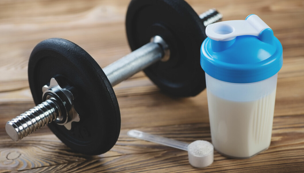 Forskning viser at melk kan gi like stor effekt på muskelbygging som proteintilskudd.