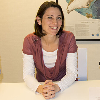 – Et frossent lokk holder klimagassen i sjakk, sier forskeren Benedicte Ferré. – Et frossent lokk holder klimagassen i sjakk, sier forskeren Benedicte Ferré.