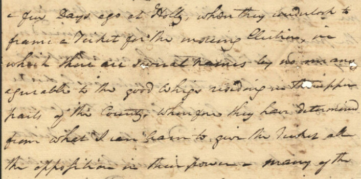 Håndskrevet brev fra 1784. (Foto: (Bilde: Wikimedia Commons)) Håndskrevet brev fra 1784. (Foto: (Bilde: Wikimedia Commons))