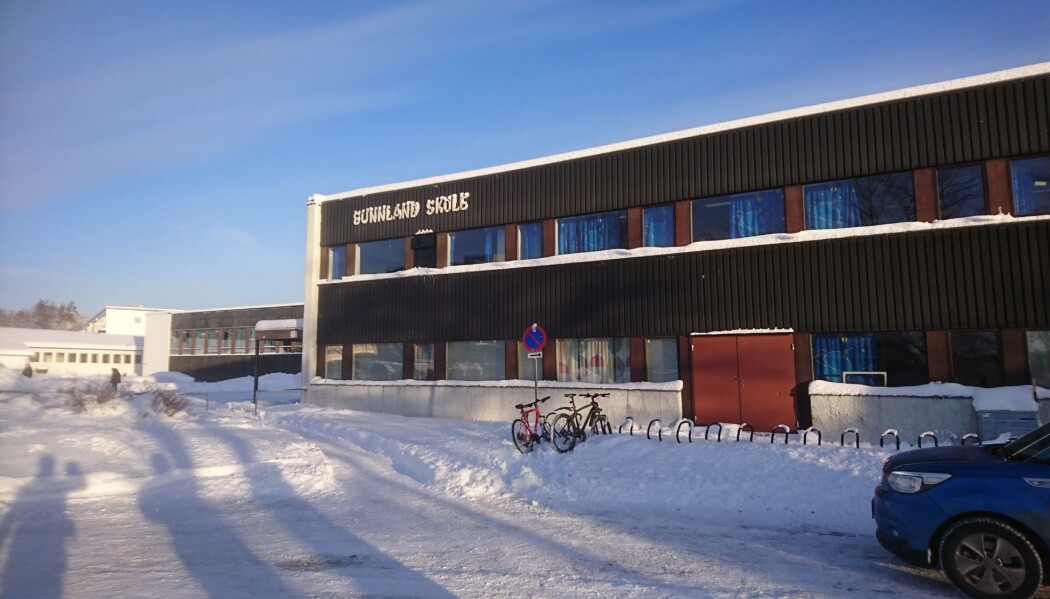 Tilårskommen: Sunnland skole i Trondheim. Tilårskommen: Sunnland skole i Trondheim.