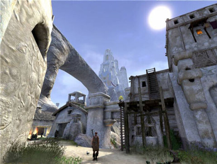 Scene fra Age of Conan. Populariteten til slike online dataspill har gjort at vi bruker mer tid på spill. (Skjermdump: Funcom) Scene fra Age of Conan. Populariteten til slike online dataspill har gjort at vi bruker mer tid på spill. (Skjermdump: Funcom)