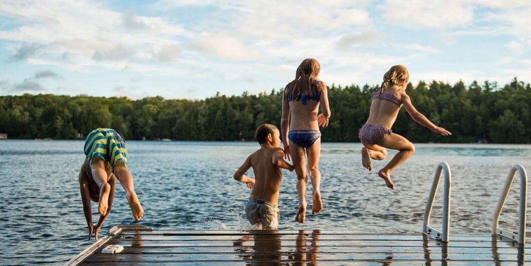 Only two per cent of schools practise outdoor swimming today – meaning 98 per cent don’t. Only two per cent of schools practise outdoor swimming today – meaning 98 per cent don’t.