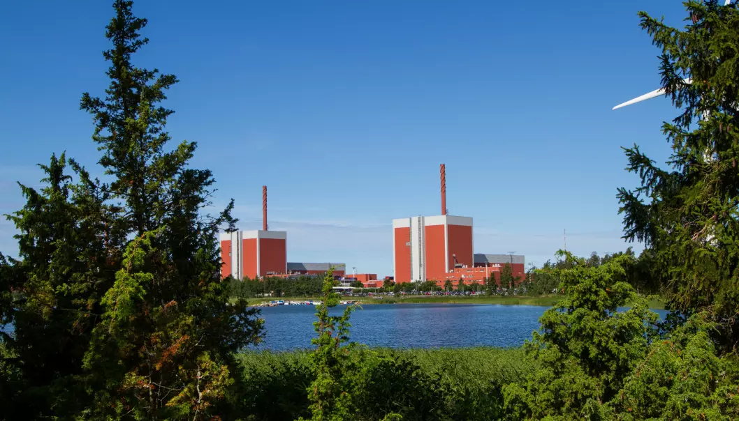 Olkiluoto kjernekraftverk i Finland.
