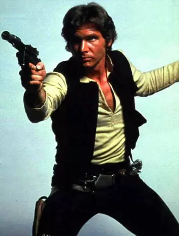 Kaptein Han Solo på Millennium Falcon flyttet seg raskt gjennom verdensrommet i Star Wars-filmene. (Foto: Wikipedia Commons)