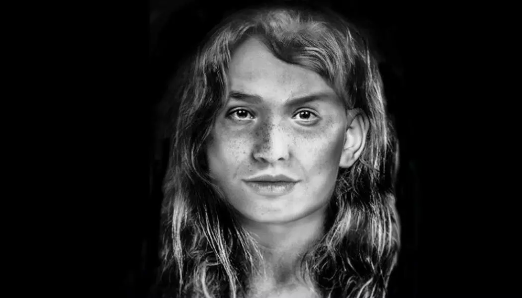 En student i Skottland har prøvd å tenke seg hvordan en guanche-kvinne som levde for lenge siden så ut. Hun har forsøkt å gjenskape utseende etter en hodeskalle av en guanche.