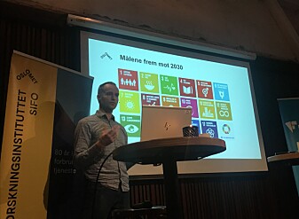 Torvald Tangeland presenterte forskningen sin på frokostmøtet denne uken. Torvald Tangeland presenterte forskningen sin på frokostmøtet denne uken.