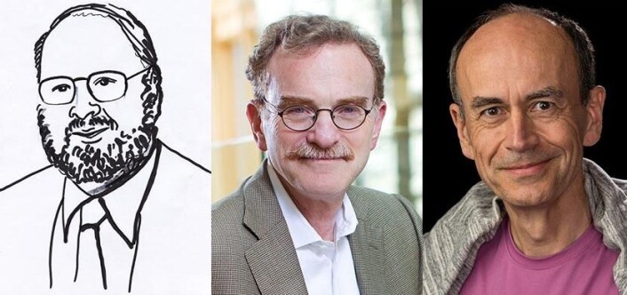 James E. Rothman og Randy W. Schekman er amerikanere, mens Thomas C. Südhof er født i Tyskland. Sammen vant de årets Nobelpris i fysiologi eller medisin. (Foto: Nobelprize.org) James E. Rothman og Randy W. Schekman er amerikanere, mens Thomas C. Südhof er født i Tyskland. Sammen vant de årets Nobelpris i fysiologi eller medisin. (Foto: Nobelprize.org)