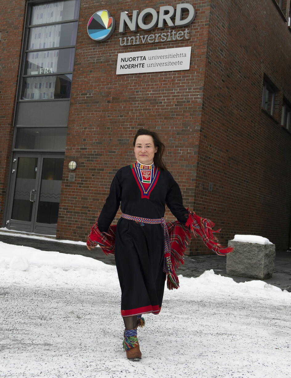 Talsperson for bedre samisk kulturforståelse: forsker Anette Iren Langås Larsen.