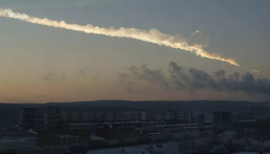 Russland-meteoren rystet Norge