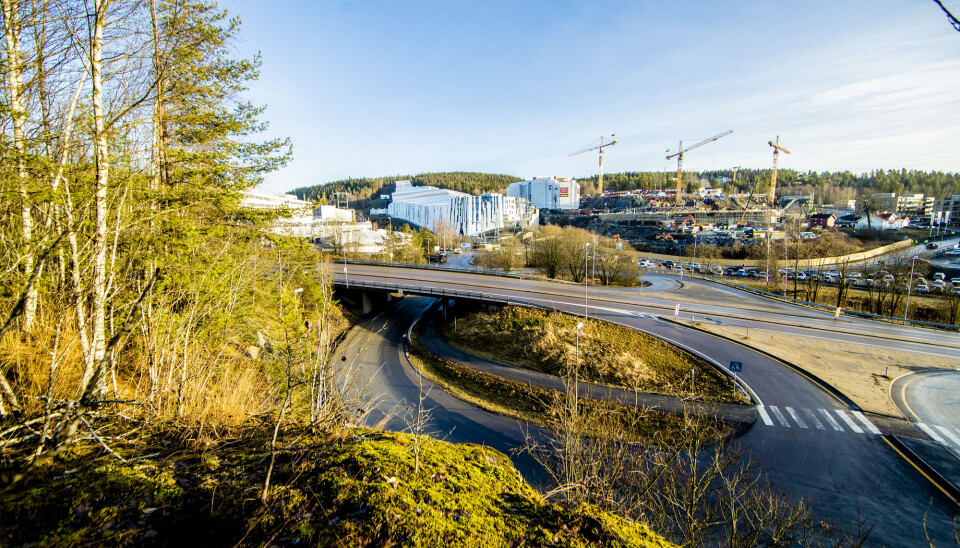 Skiløpere i Oslo-området har ikke fått det januarværet de har ønsket seg. Bildet viser Norges første innendørs skianlegg, som åpnet i Lørenskog utenfor Oslo tidligere denne måneden.