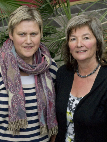 Daglig leder ved Likestillingssenteret på Hamar, Signe Opsahl (t.v.) og prosjektleder Ingrid Guldvik. (Foto: Ragnhild Fjellro) Daglig leder ved Likestillingssenteret på Hamar, Signe Opsahl (t.v.) og prosjektleder Ingrid Guldvik. (Foto: Ragnhild Fjellro)