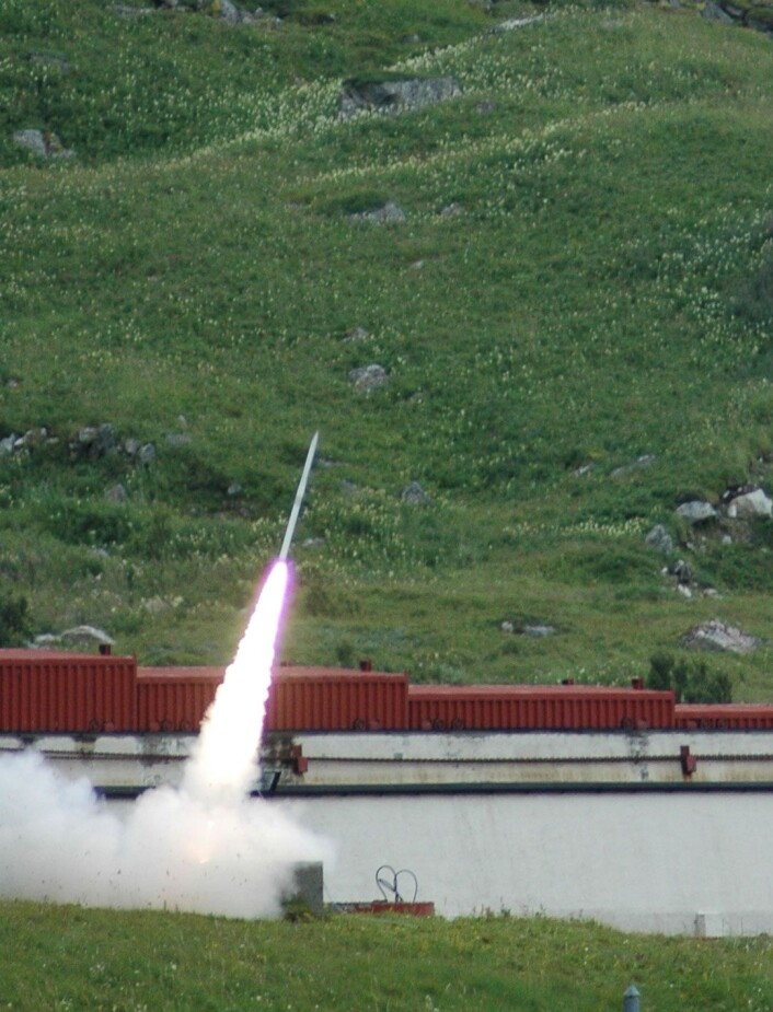 Slik ser en oppskyting fra Andøya ut i dag. Slik ser en oppskyting fra Andøya ut i dag.