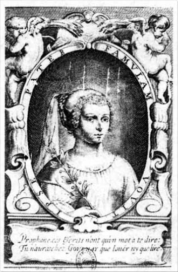 Marie de Gournay skrev om kjønnslikestilling allerede i 1641. (Foto: (Illustrasjon: Wikimedia Commons)) Marie de Gournay skrev om kjønnslikestilling allerede i 1641. (Foto: (Illustrasjon: Wikimedia Commons))