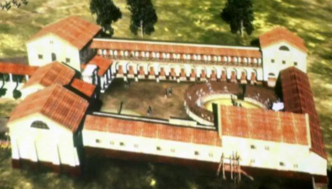 Enorm romersk gladiatorskole funnet i Østerrike