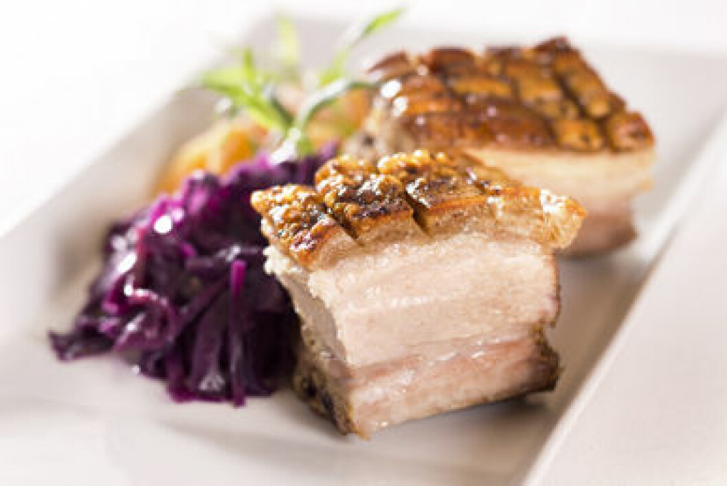 Nordmenn spiser årlig i gjennom snitt 50 kilo kjøtt hver, og svin er mest populært. (Foto: Opplysningskontoret for egg og kjøtt)