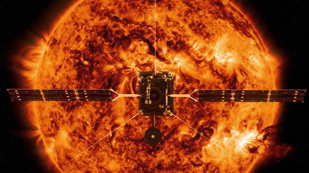 Sonden Solar Orbiter skal hente inn hittil ukjent innsikt om sola, håper ESA og NASA. Her skinner den over Oslo sentrum. Sonden Solar Orbiter skal hente inn hittil ukjent innsikt om sola, håper ESA og NASA. Her skinner den over Oslo sentrum.