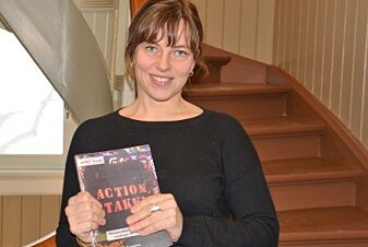 – Det er viktig at vi tar disse ideene inn i undervisningen, slik at skolen kan være mer i takt med det som rører seg blant unge mennesker, sier Astrid Sinnes. – Det er viktig at vi tar disse ideene inn i undervisningen, slik at skolen kan være mer i takt med det som rører seg blant unge mennesker, sier Astrid Sinnes.