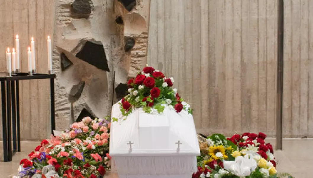 Påskebudskapet sentralt i begravelser