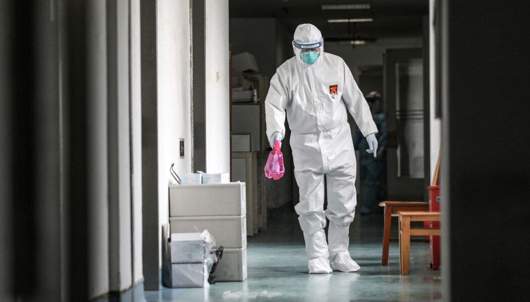 Forskere tror legemiddelet remdesivir kan brukes på de som har blitt smittet av det nye koronaviruset. Bildet er fra Jinyintan hospital i Wuhan. Forskere tror legemiddelet remdesivir kan brukes på de som har blitt smittet av det nye koronaviruset. Bildet er fra Jinyintan hospital i Wuhan.