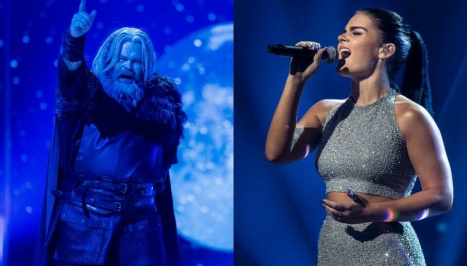 De to favorittene til Melodi Grand Prix 2020-finalen i Norge. Rein Alexander sang om sorg, smerte og mørke i hjertet, mens vinneren Ulrikke Brandstorp sang om mislykket kjærlighet.