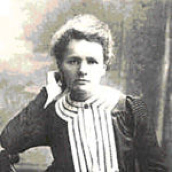 "Marie Curie." "Marie Curie."