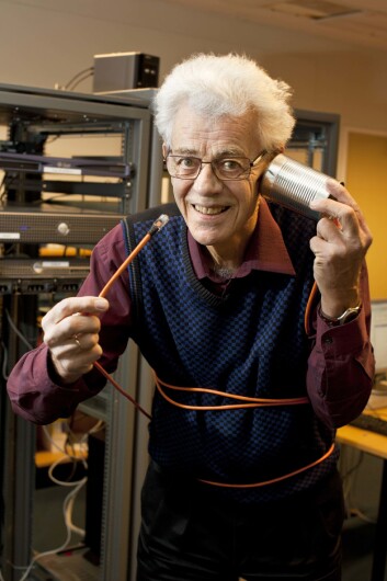 – Vi hadde ikke anelse om hva internett skulle utvikle seg til, da vi begynte å jobbe med teknologiutviklingen på 1970-tallet, innrømmer Pål Spilling i dag. (Foto: Terje Heiestad) – Vi hadde ikke anelse om hva internett skulle utvikle seg til, da vi begynte å jobbe med teknologiutviklingen på 1970-tallet, innrømmer Pål Spilling i dag. (Foto: Terje Heiestad)