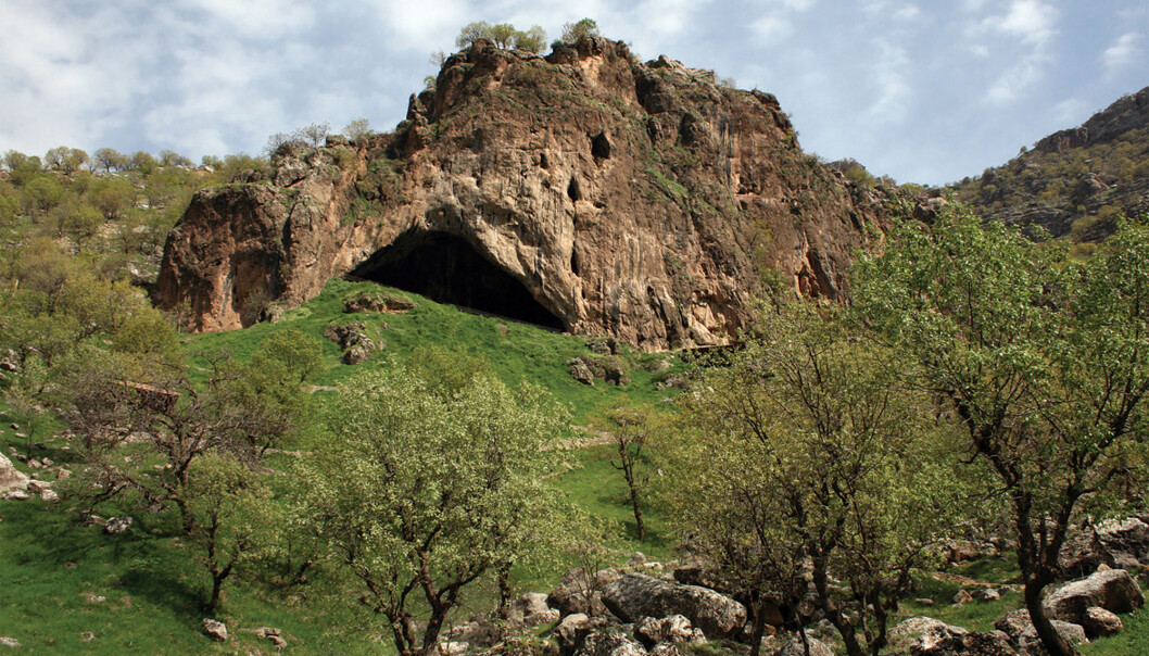Dette er Shanidar-hulen i nordlige Irak, hvor det har blitt funnet flere levninger etter neandertalere. Dette er Shanidar-hulen i nordlige Irak, hvor det har blitt funnet flere levninger etter neandertalere.